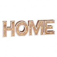 Lettres HOME LED